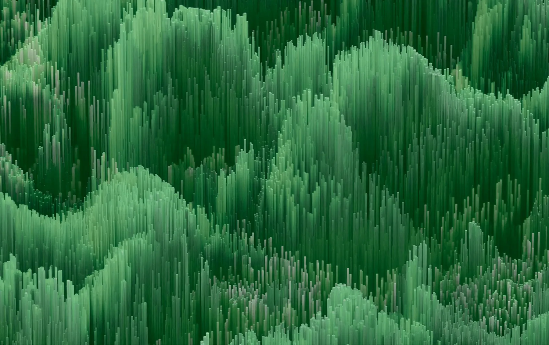 Fond abstrait de barres verticales en verts